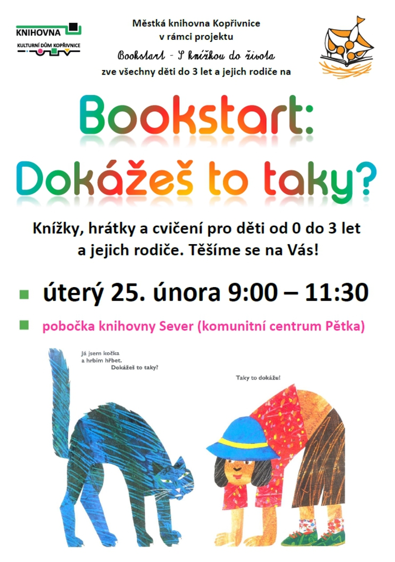 PRO DĚTI: Bookstart: Dokážeš to taky?