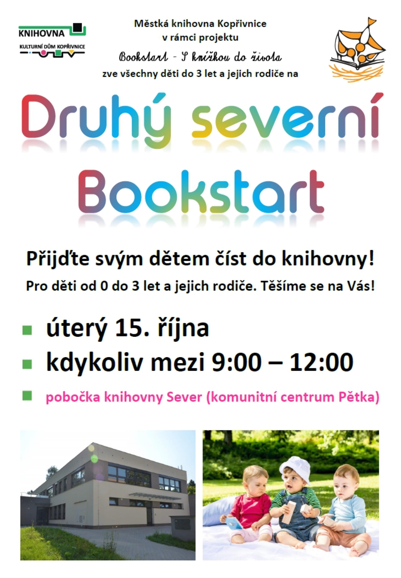 PRO DĚTI: Druhý severní Bookstart