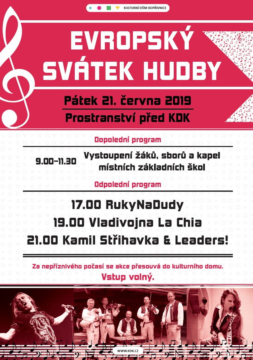 FESTIVAL: Evropský svátek hudby