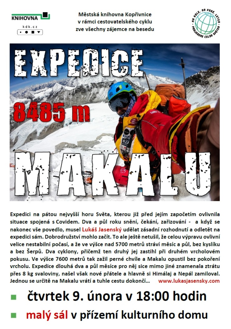 PŘEDNÁŠKA: Expedice Makalu