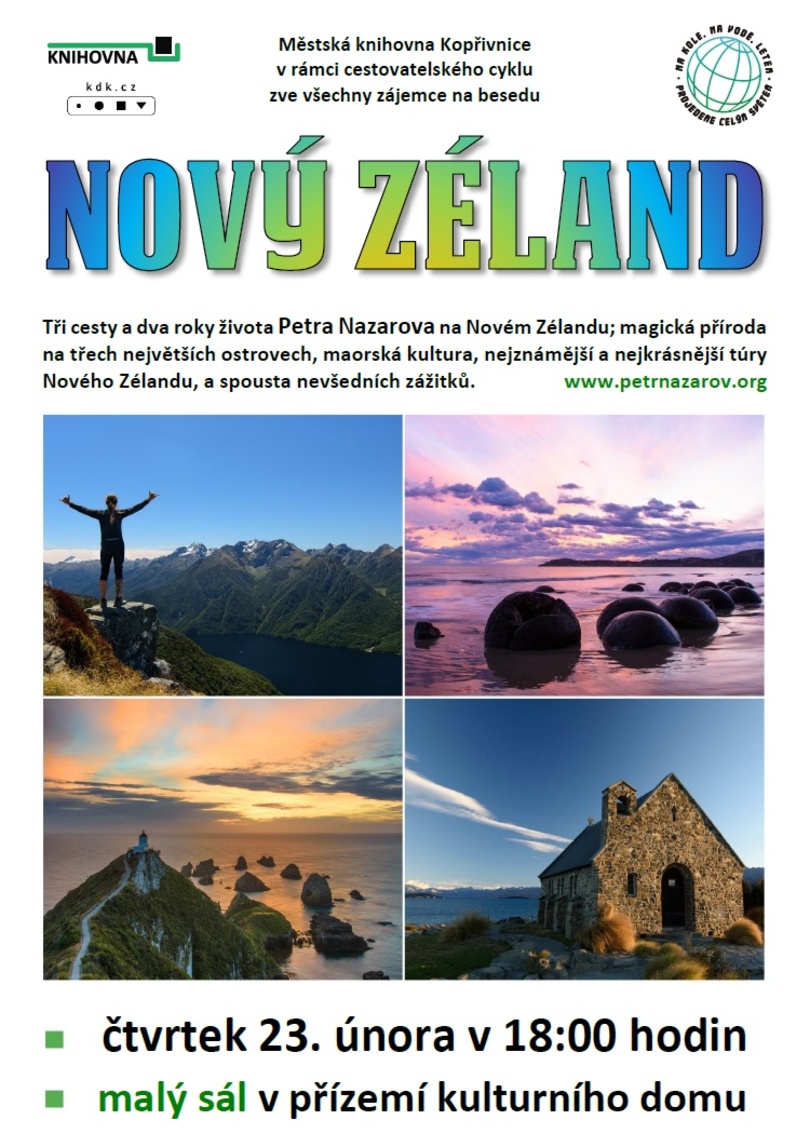 PŘEDNÁŠKA: Nový Zéland