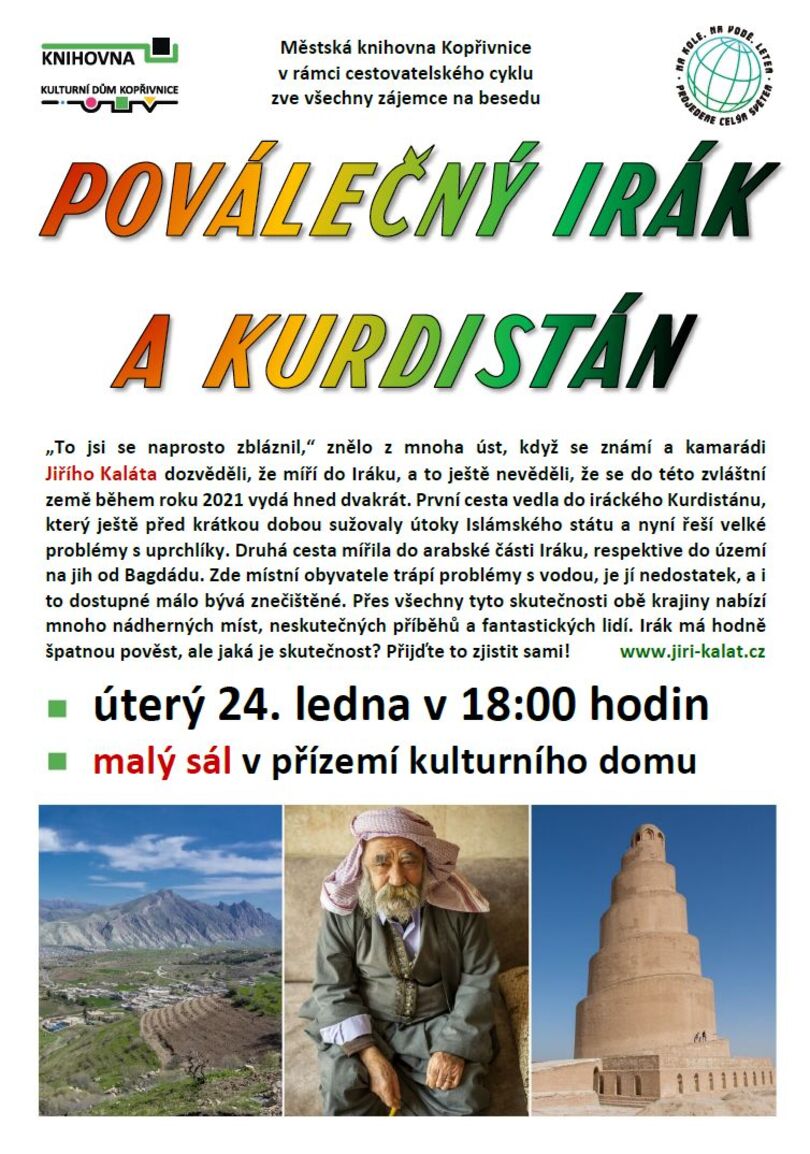 PŘEDNÁŠKA: Poválečný Irák a Kurdistán