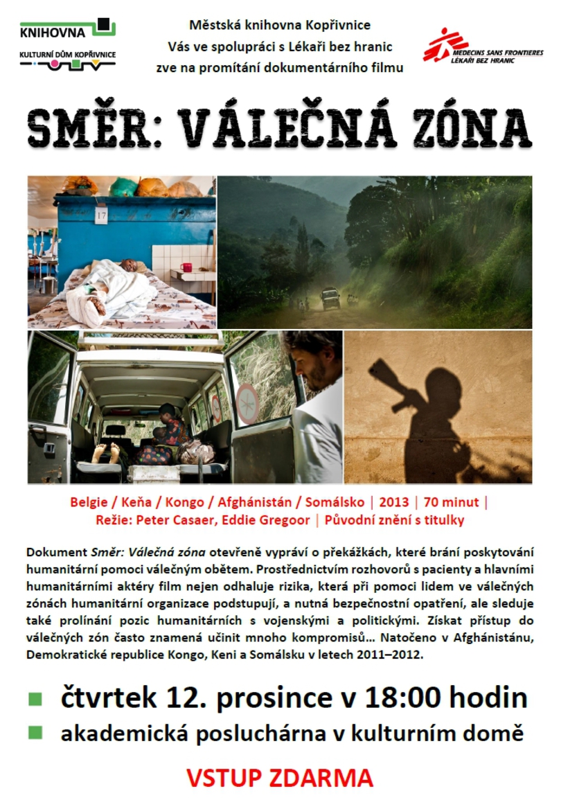 PROMÍTÁNÍ: Směr: Válečná zóna