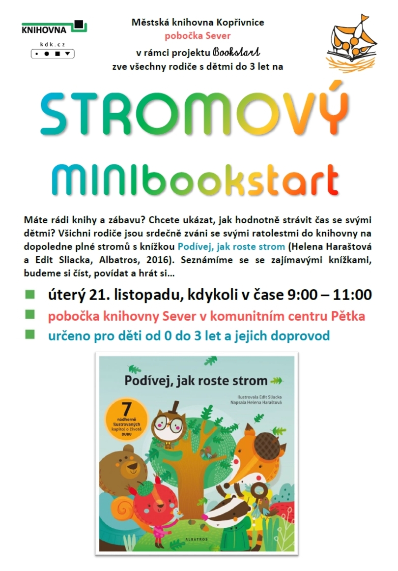 PRO DĚTI: Stromový MINIbookstart