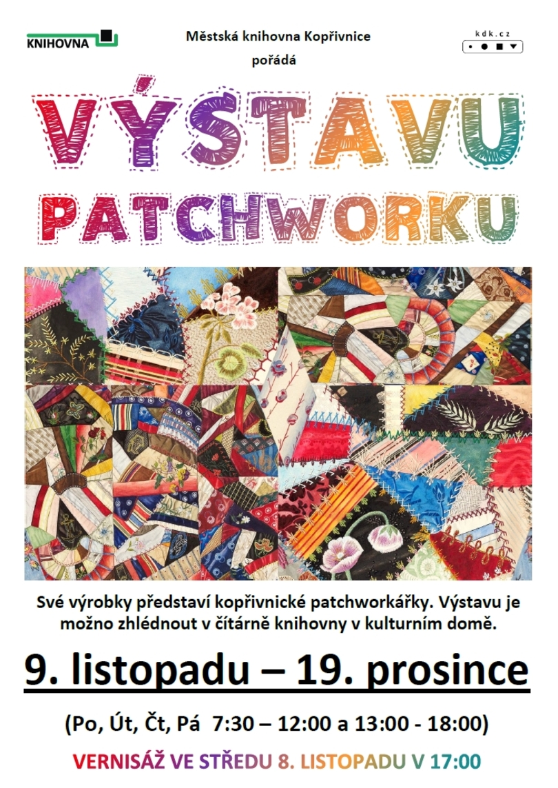 VÝSTAVA: Výstava patchworku