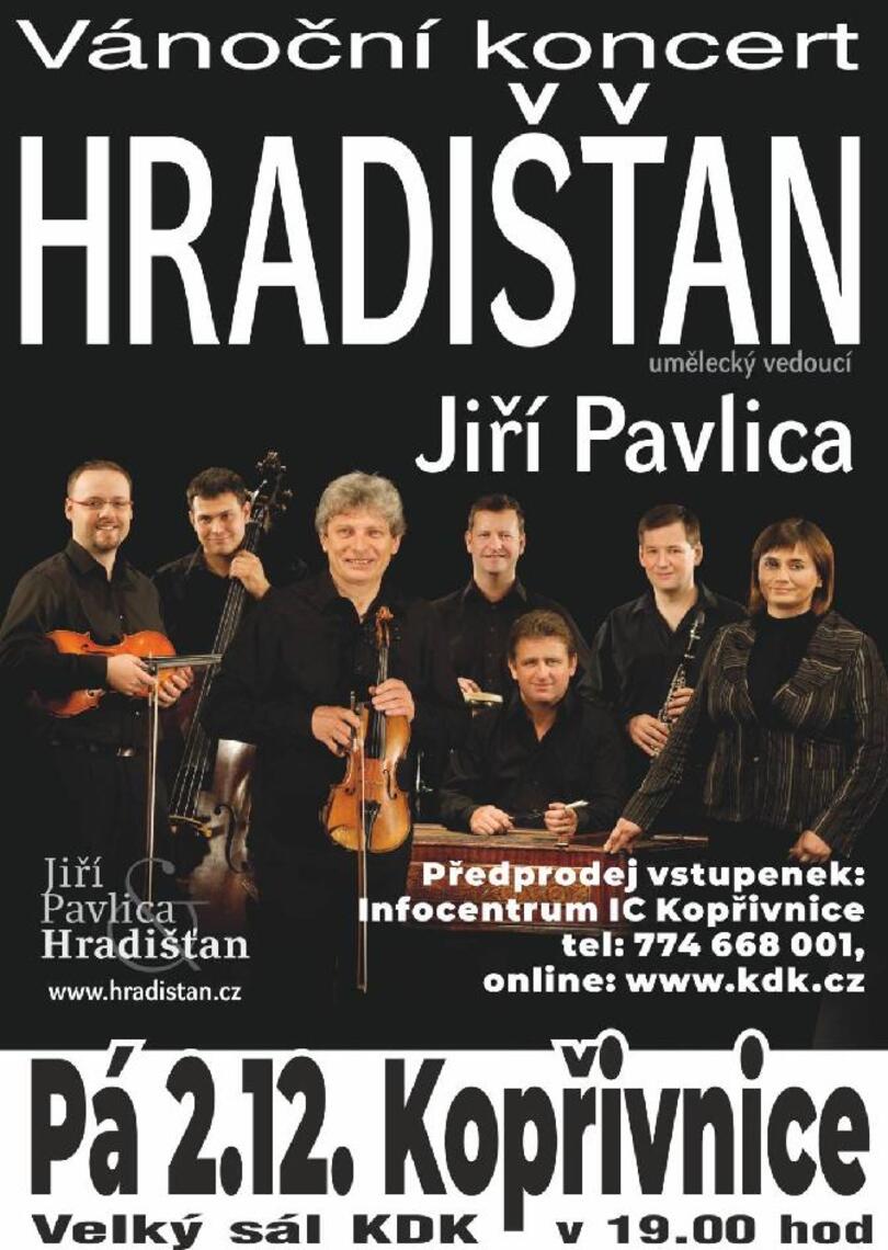 KONCERT: Vánoční koncert Hradišťan