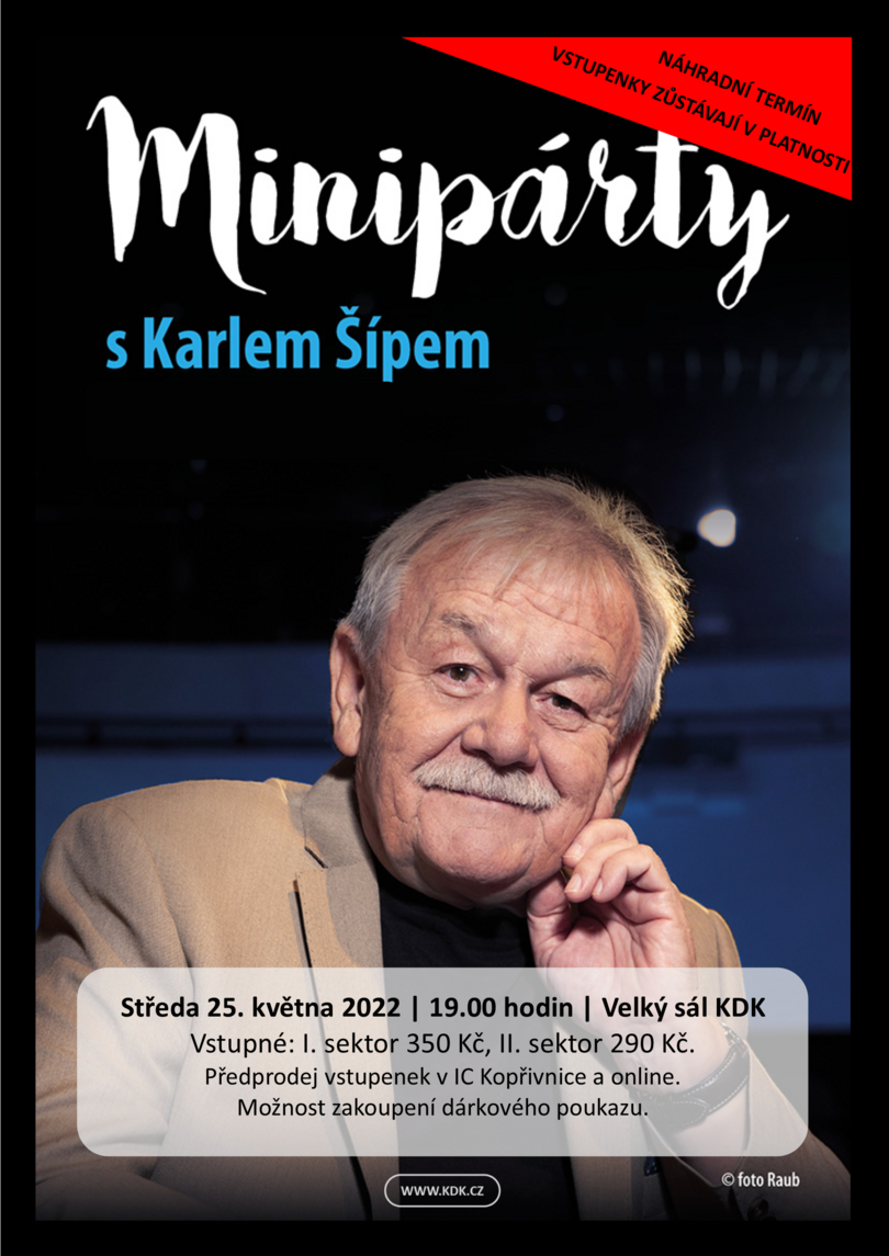 Minipárty s Karlem Šípem