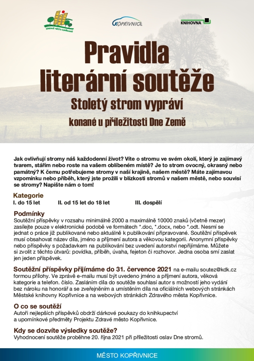 SOUTĚŽ: Stoletý strom vypráví