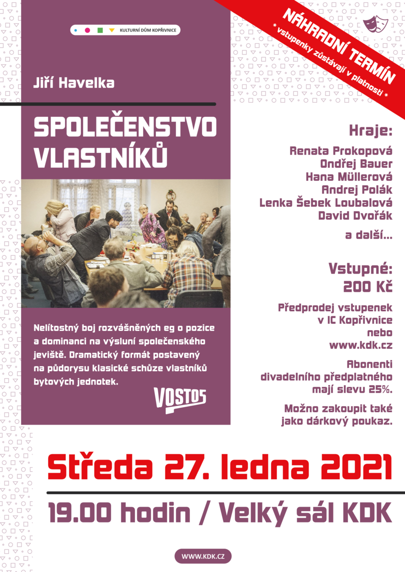 DIVADLO: Společenstvo vlastníků (ZRUŠENO)