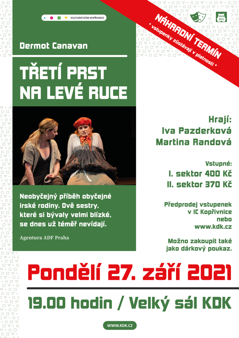 DIVADLO: Třetí prst na levé ruce