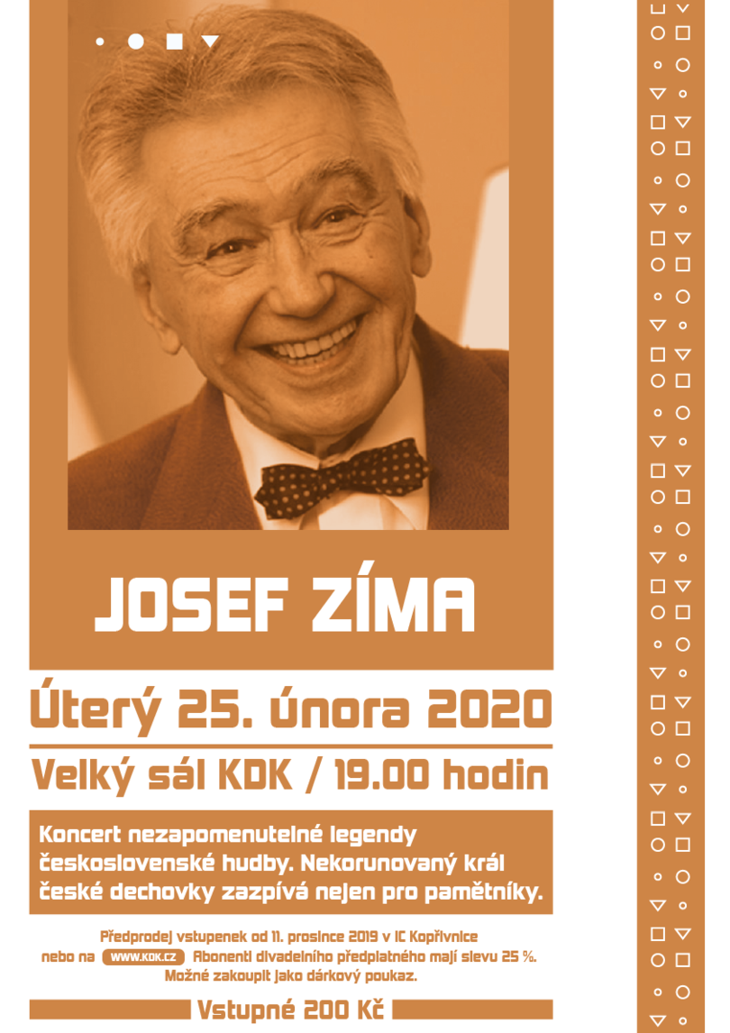 KONCERT: Josef Zíma